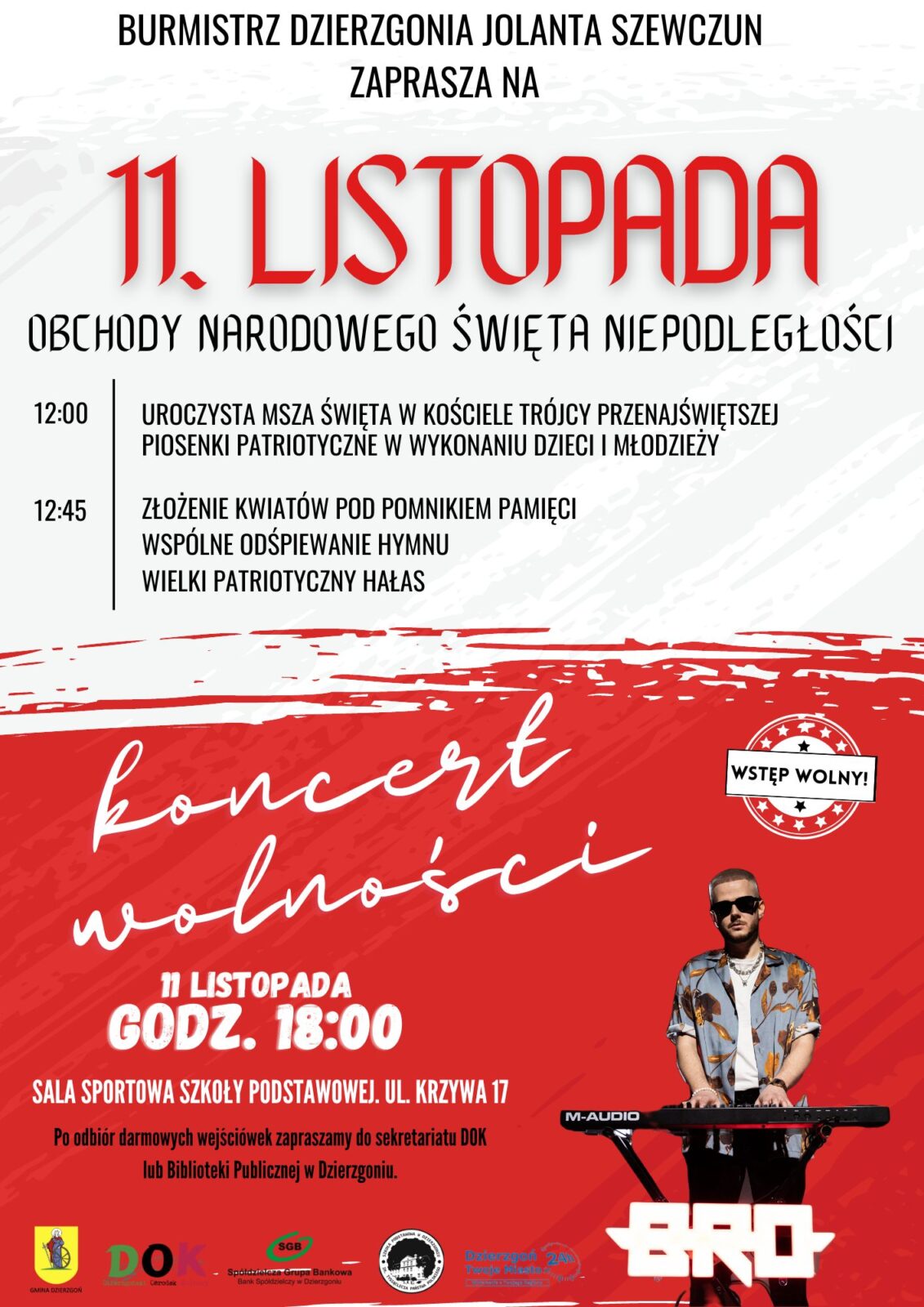 Obchody NARODOWEGO ŚWIĘTA NIEPODLEGŁOŚCI