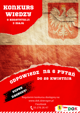 Konkurs wiedzy o Konstytucji 3 Maja