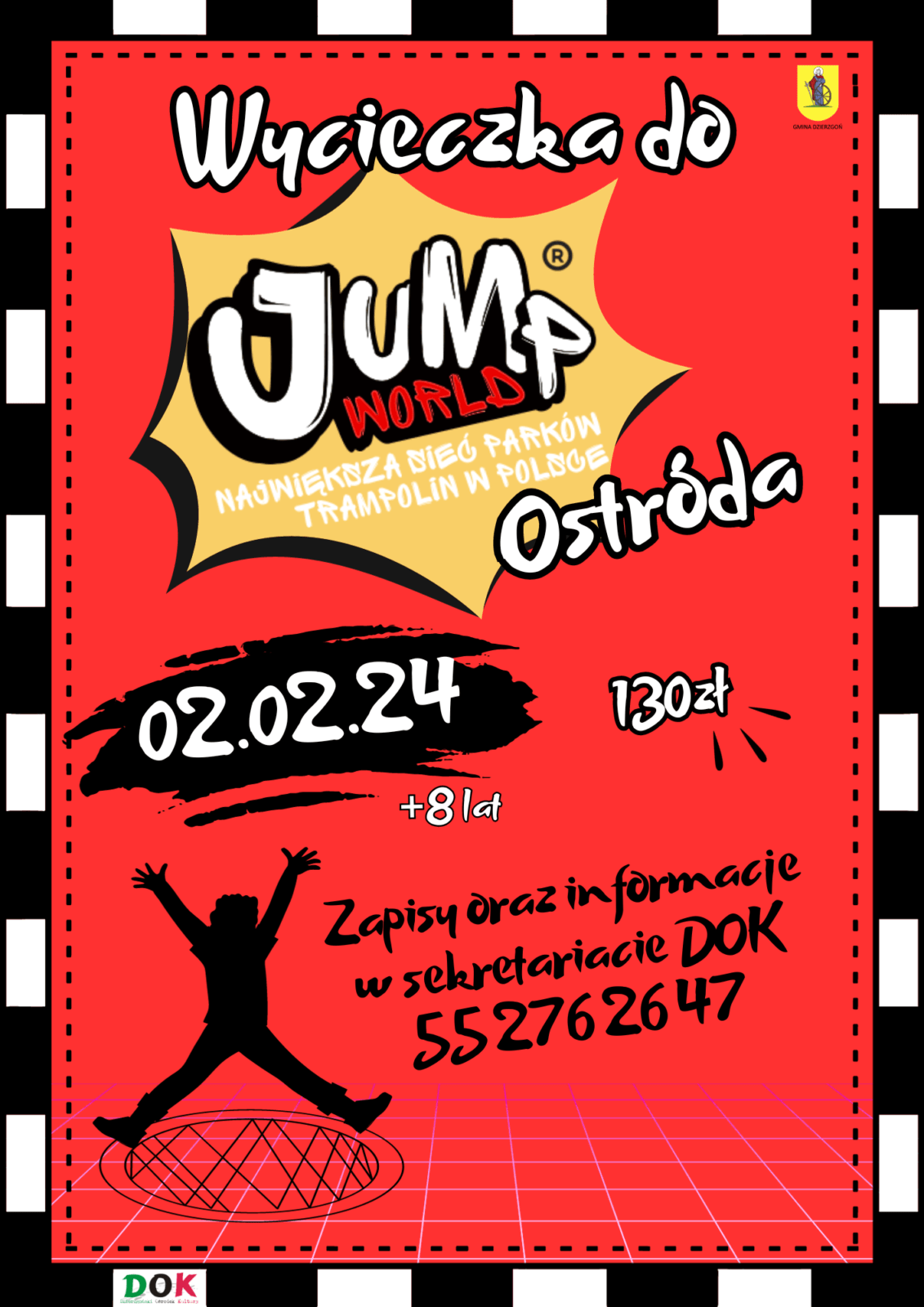 Wycieczka do Jump World 02.02.2024