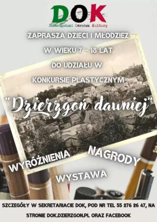 Konkurs plastyczny „Dzierzgoń dawniej”