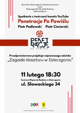 Zapraszamy na spotkanie z Piotrem Podlewskim oraz Piotrem Ciecierskim
