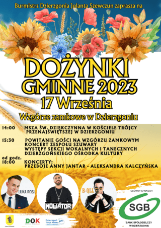Dożynki 2023 – zapowiedź