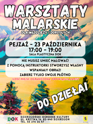 Warsztaty malarskie