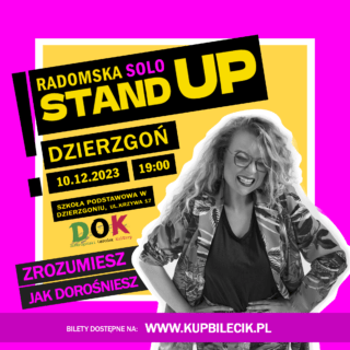Stand Up Radomska solo 10.12.2023