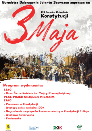 Obchody 233 rocznicy Uchwalenia Konstytucji 3 Maja