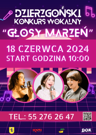 Konkurs Wokalny „Głosy Marzeń” – Lista Zakwalifikowanych