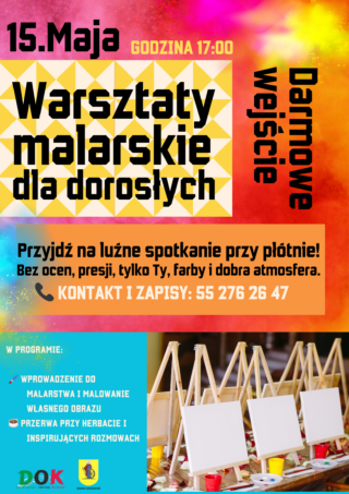 Warsztaty malarskie dla dorosłych
