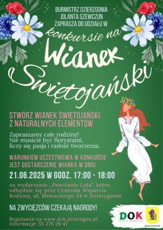 Konkurs na Wianek Świętojański